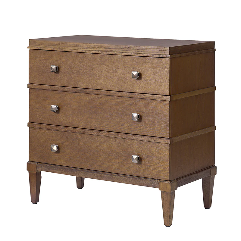 Lorenz Transitional 3-Drawer End Table with Charging Station(Optional Types) - Image 4