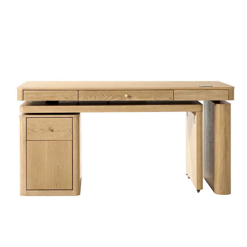 Veritas 360-Degree Rotating Desk Electric Adjustable Standing Desk with Flip-Top Lid - Image 16