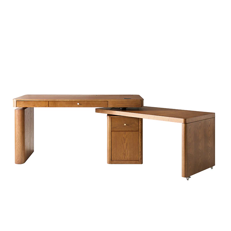 Veritas 360-Degree Rotating Desk Electric Adjustable Standing Desk with Flip-Top Lid - Image 7