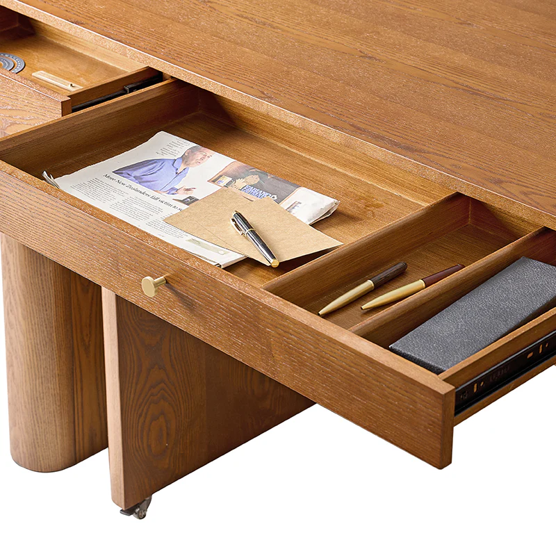 Veritas 360-Degree Rotating Desk Electric Adjustable Standing Desk with Flip-Top Lid - Image 8