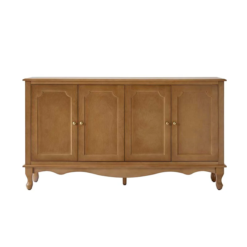 4-Door Vintage Sideboard with Storage & Media - Image 5