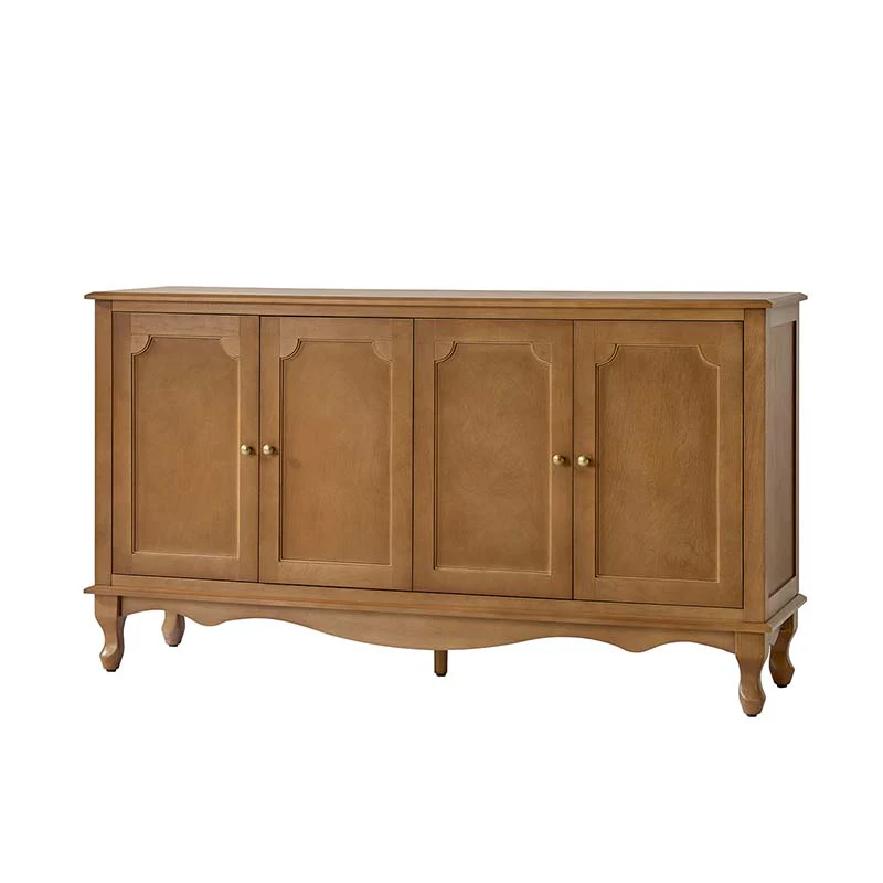 4-Door Vintage Sideboard with Storage & Media - Image 6