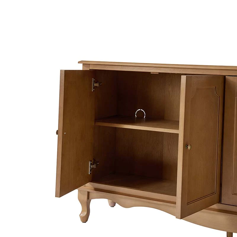 4-Door Vintage Sideboard with Storage & Media - Image 8