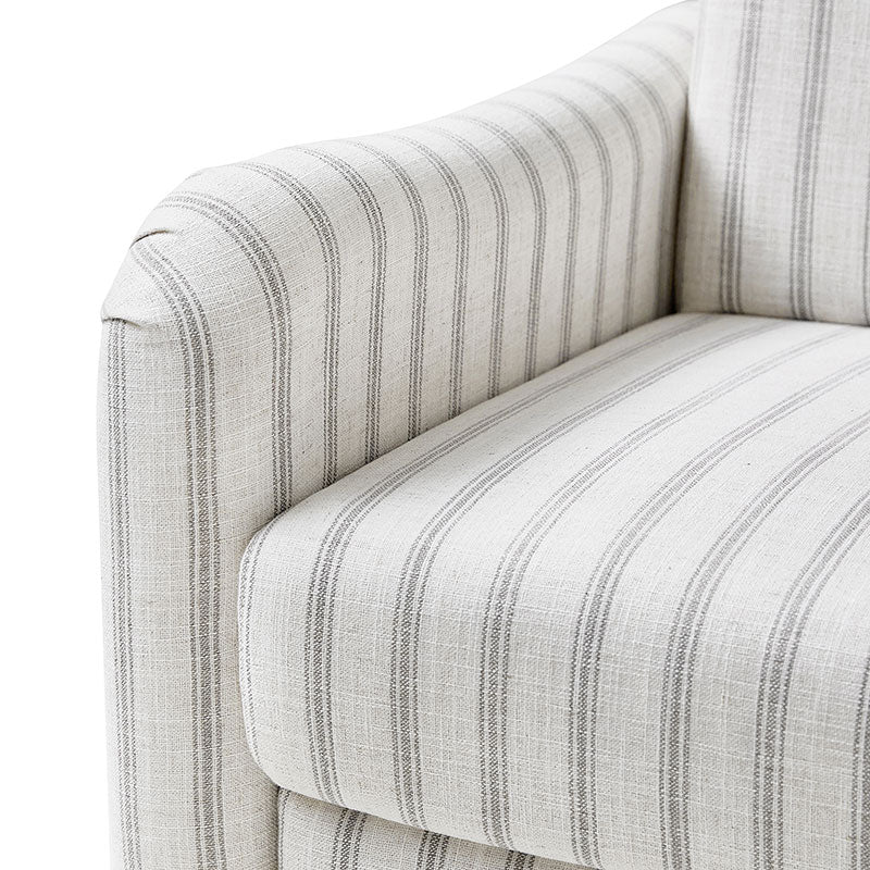 4-Piece Striped Farmhouse Living Room Set (Sofa, Loveseat, Recliner & Lift-Top Coffee Table - Image 15