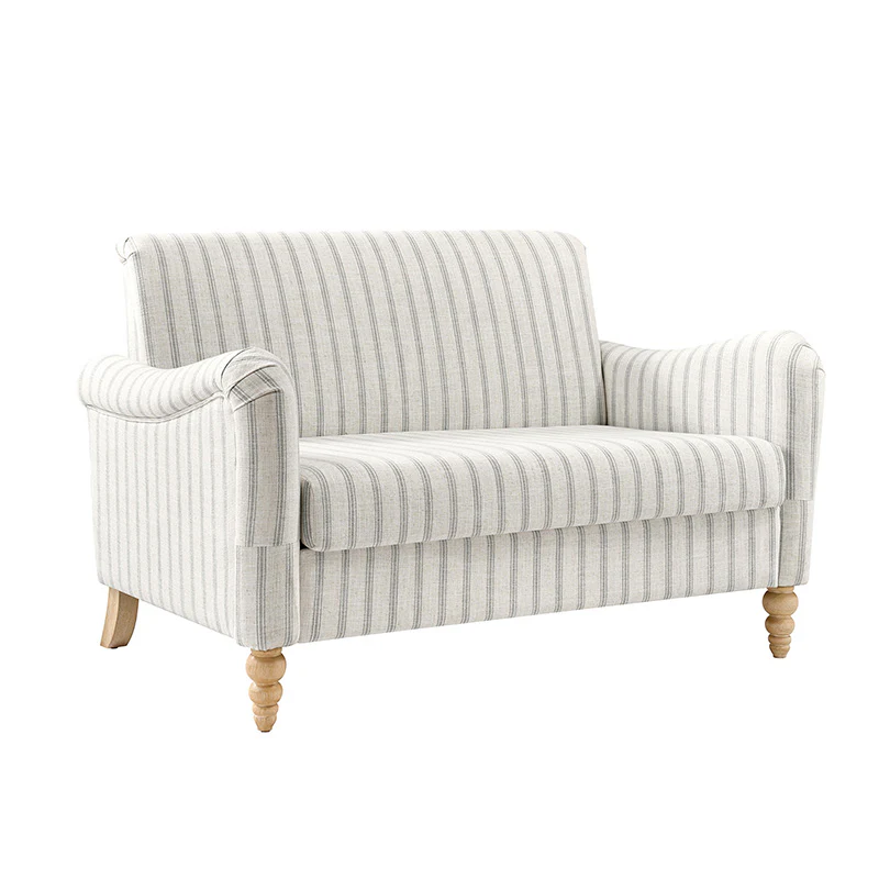 4-Piece Striped Farmhouse Living Room Set (Sofa, Loveseat, Recliner & Lift-Top Coffee Table - Image 22