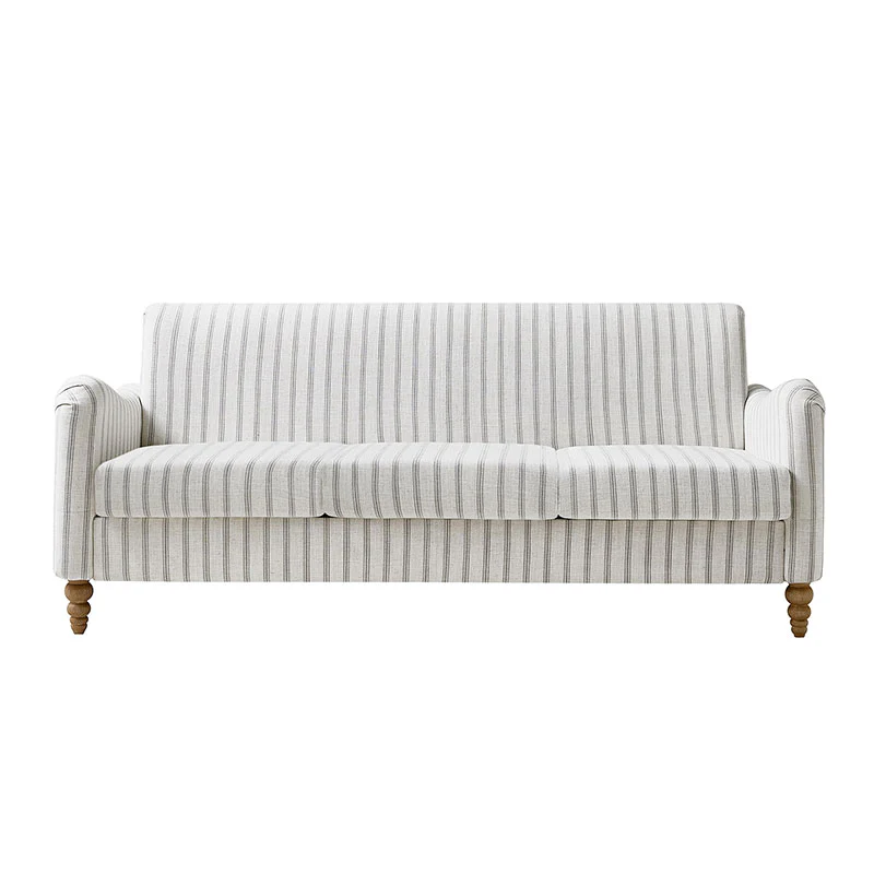 4-Piece Striped Farmhouse Living Room Set (Sofa, Loveseat, Recliner & Lift-Top Coffee Table - Image 29