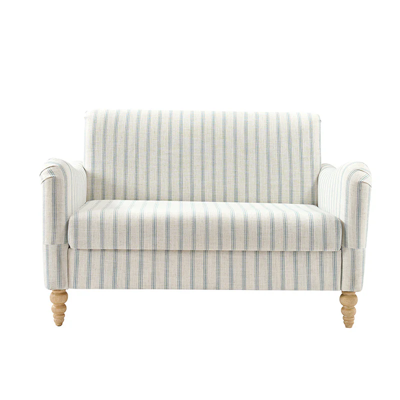 4-Piece Striped Farmhouse Living Room Set (Sofa, Loveseat, Recliner & Lift-Top Coffee Table - Image 37