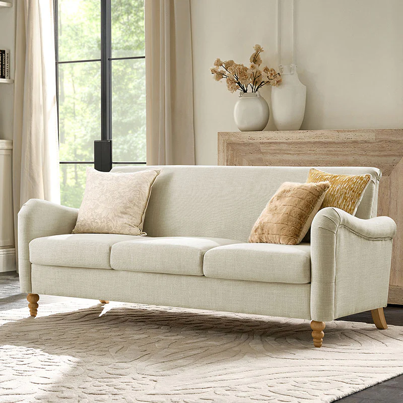 4-Piece Striped Farmhouse Living Room Set (Sofa, Loveseat, Recliner & Lift-Top Coffee Table - Image 54
