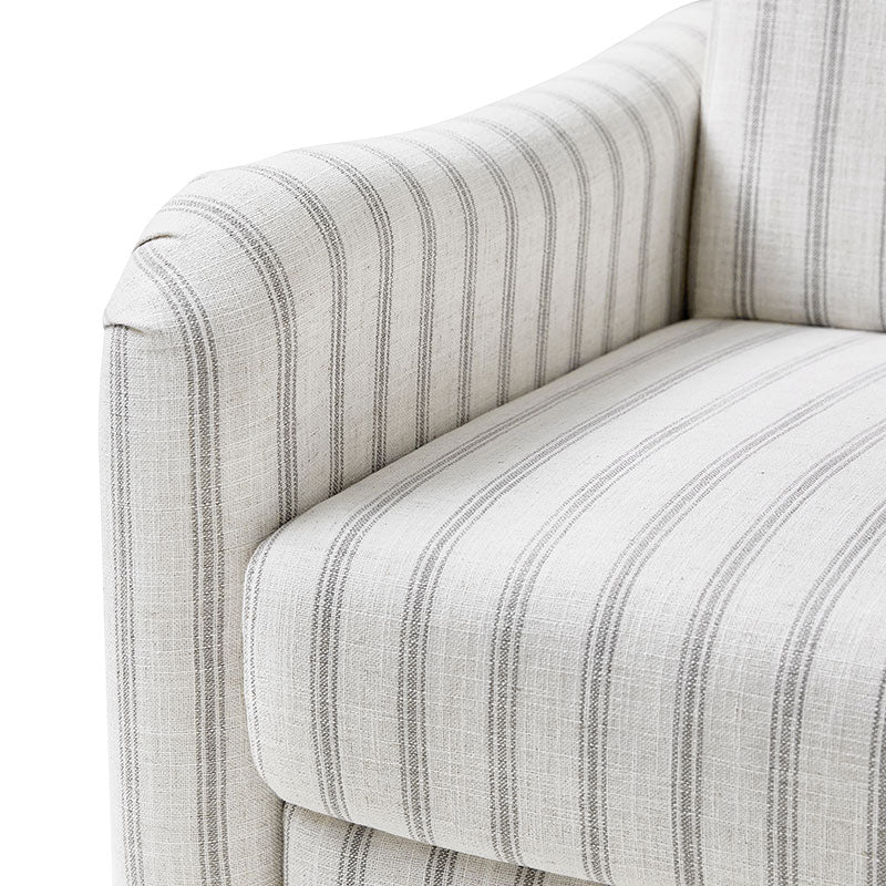 4-Piece Striped Farmhouse Living Room Set (Sofa, Loveseat, Recliner & Lift-Top Coffee Table - Image 6