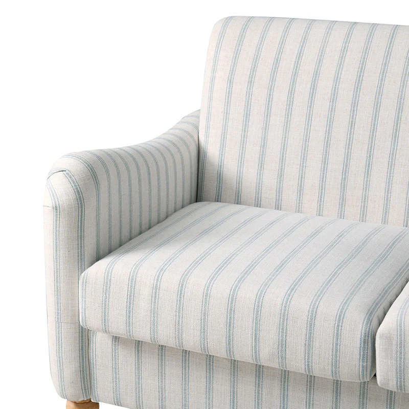4-Piece Striped Farmhouse Living Room Set (Sofa, Loveseat, Recliner & Lift-Top Coffee Table - Image 66