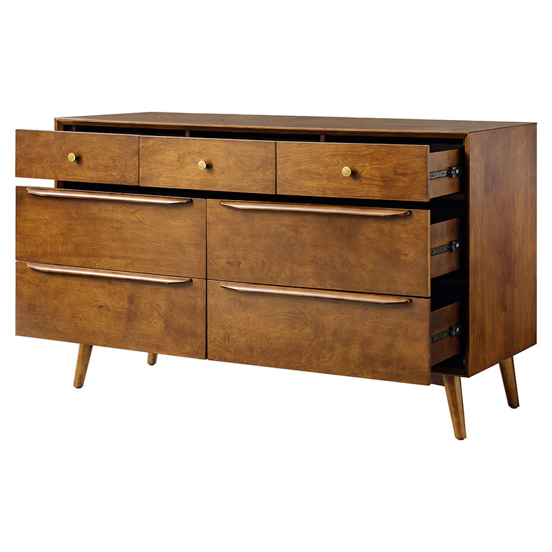 Ileanna Mid-century Modern 7-Drawer Dresser - Image 4