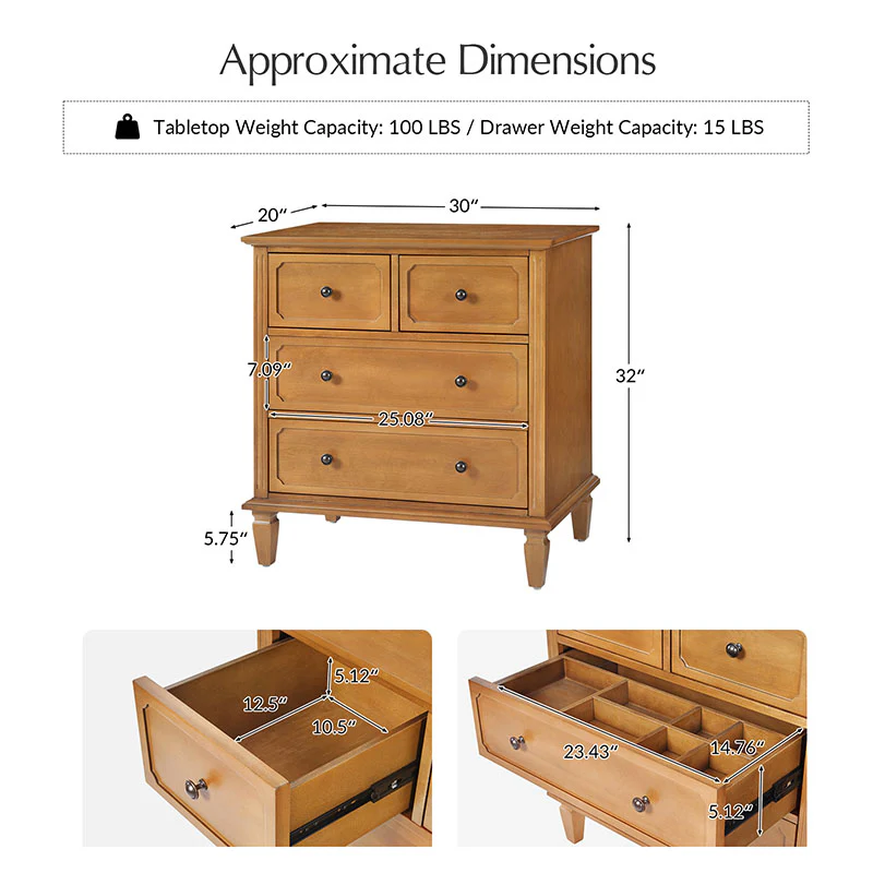 Isidro Accent Chest of Drawers With Integrated Charging Station - Image 19