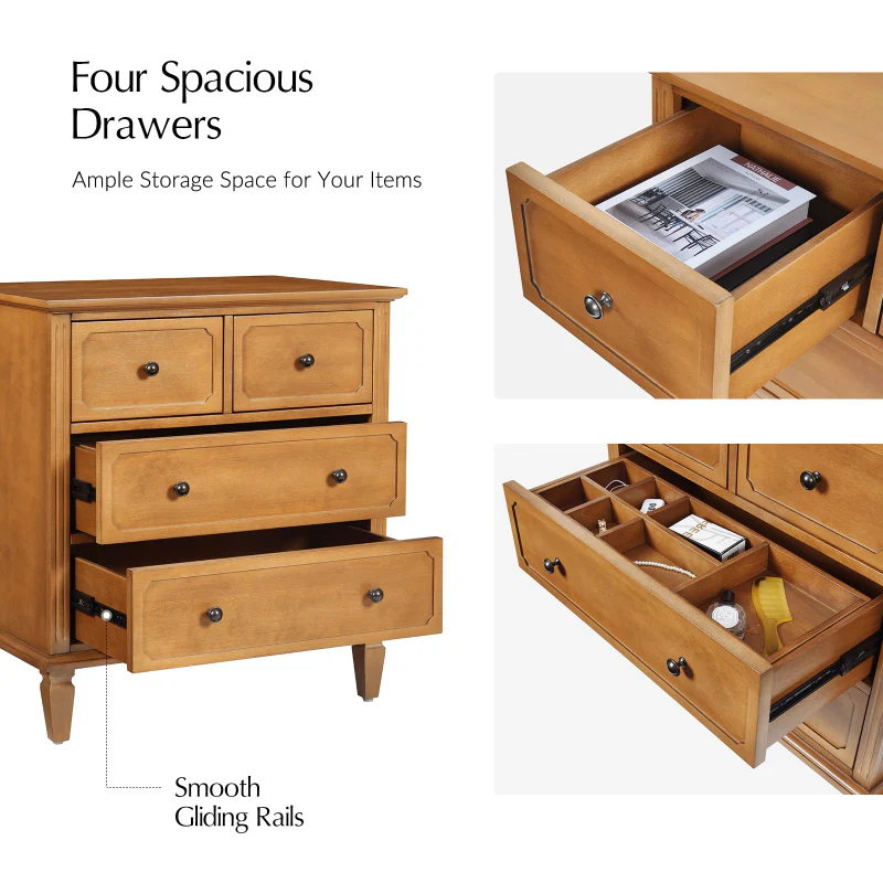 Isidro Accent Chest of Drawers With Integrated Charging Station - Image 29