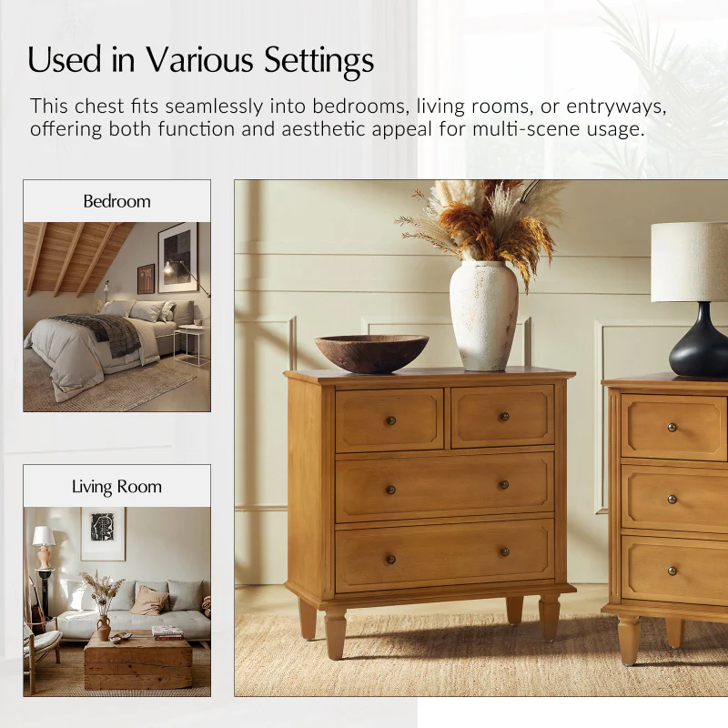 Isidro Accent Chest of Drawers With Integrated Charging Station - Image 32