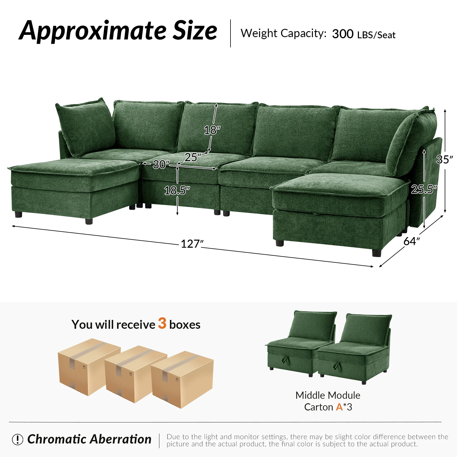 Accessories for Harmetrix Oversized Soft Sectional Couch - Image 110