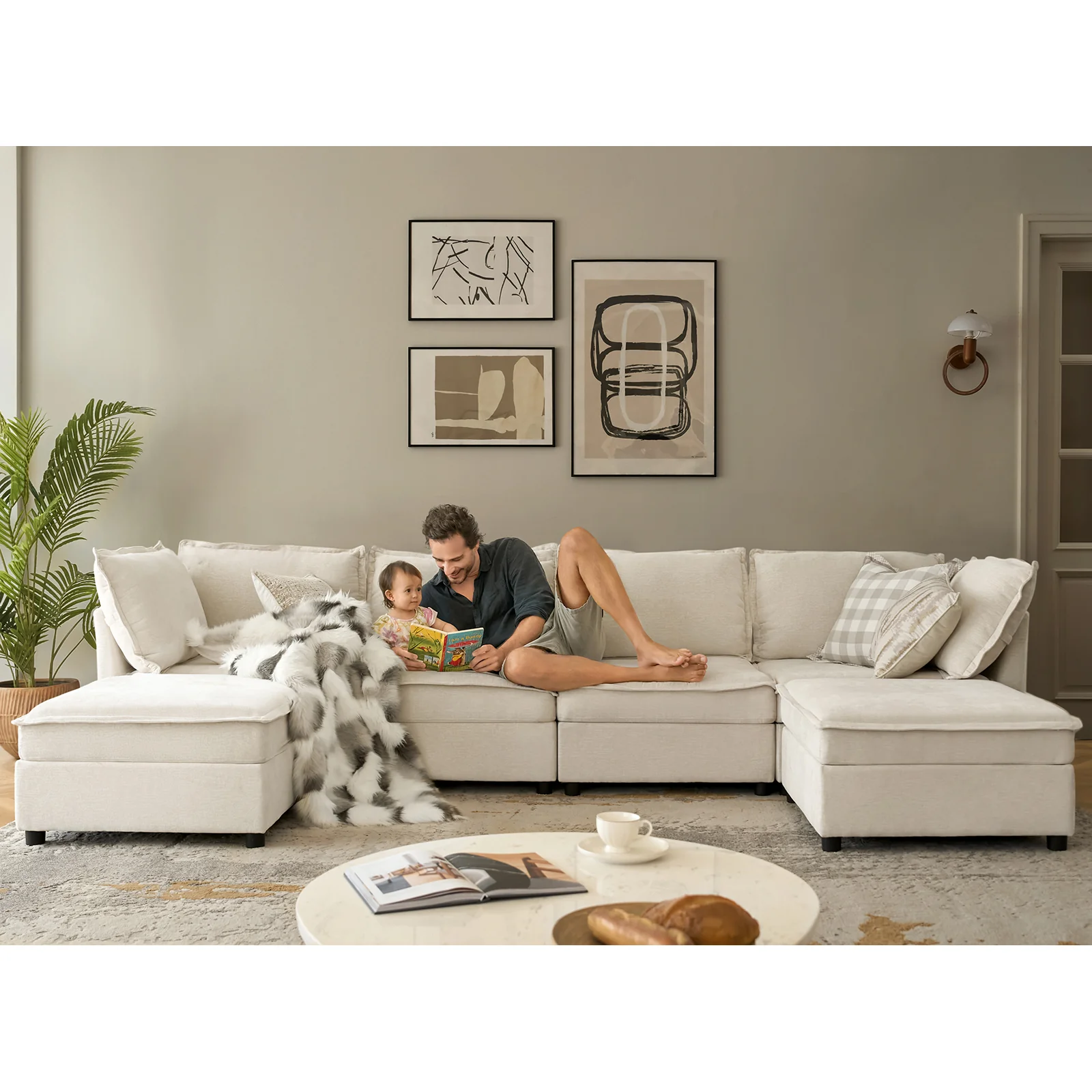 Accessories for Harmetrix Oversized Soft Sectional Couch - Image 20