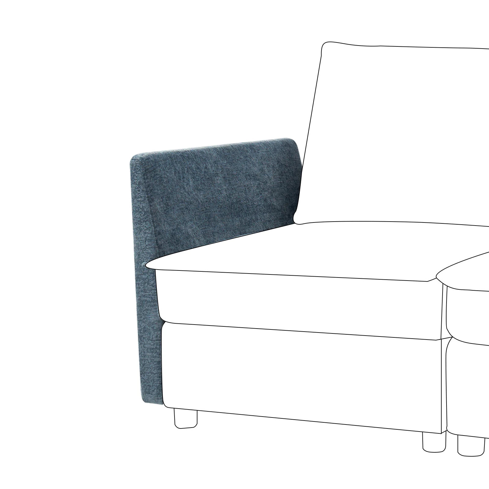 Accessories for Harmetrix Oversized Soft Sectional Couch - Image 21