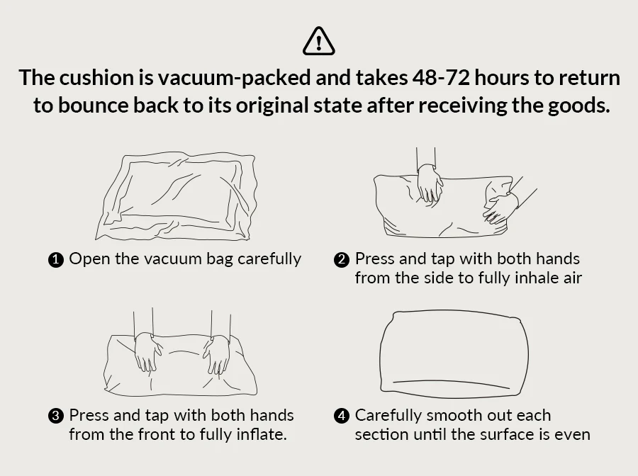Accessories for Harmetrix Oversized Soft Sectional Couch - Image 4
