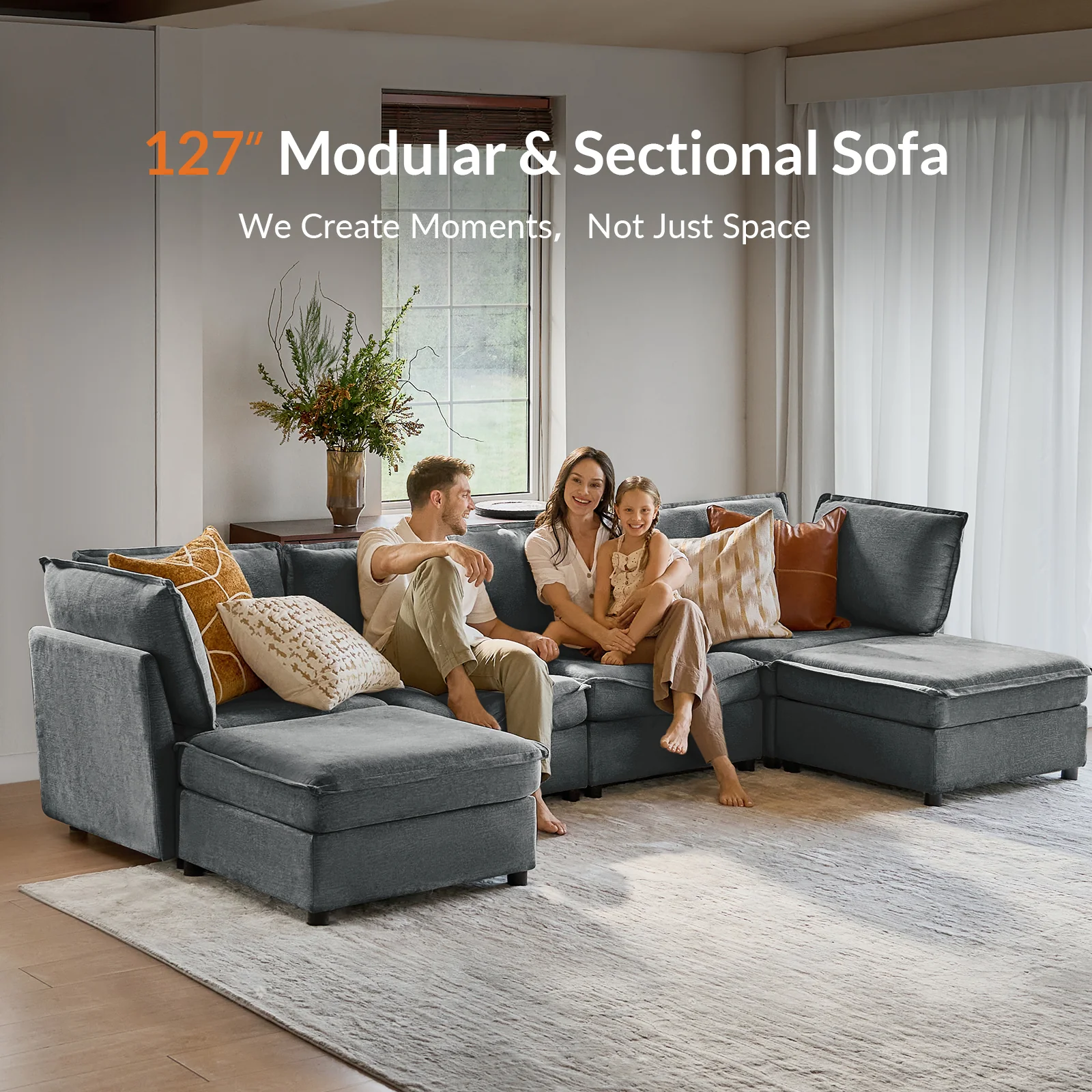 Accessories for Harmetrix Oversized Soft Sectional Couch - Image 50