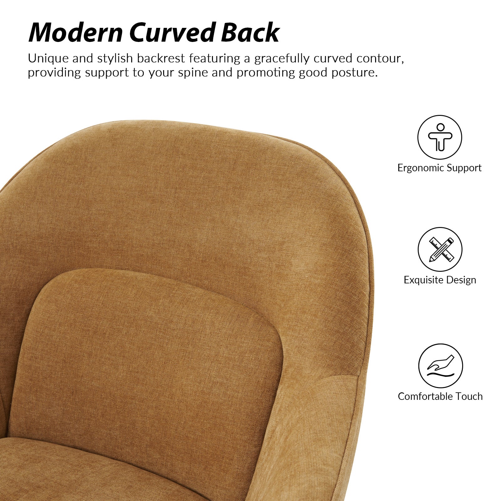Margarita Modern Cozy Adjustable Height Office Chair - Image 23