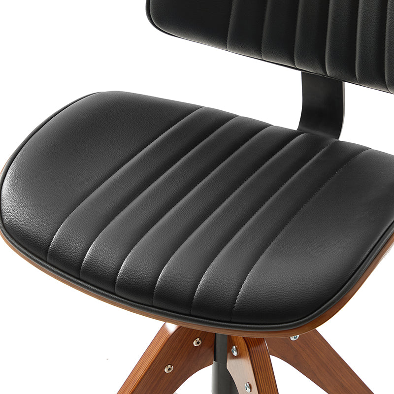 Griselda Adjustable Office Chair with Stable Wooden Structure & Ergonomic Backrest - Image 14