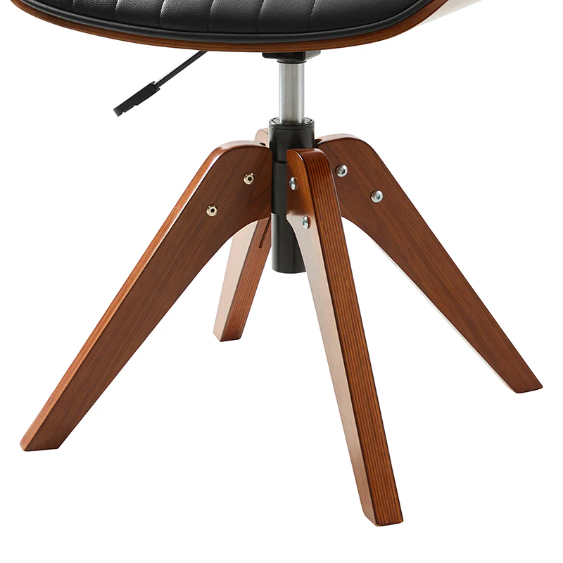Griselda Adjustable Office Chair with Stable Wooden Structure & Ergonomic Backrest - Image 15
