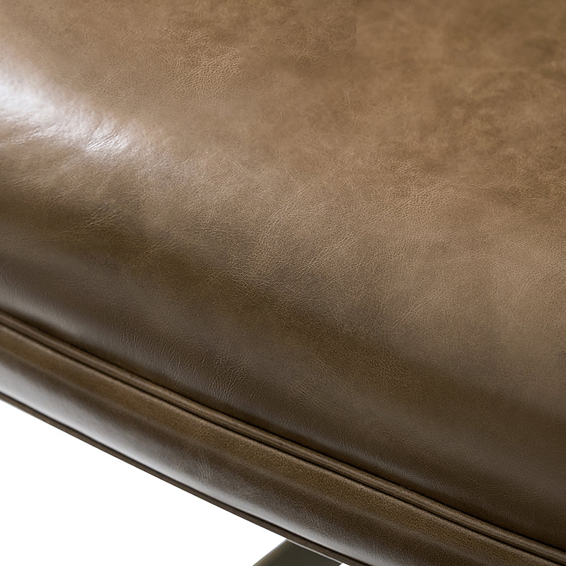 Adrian Hand-Rubbed Oil-Wax Leather Wingback Office Chair - Image 16