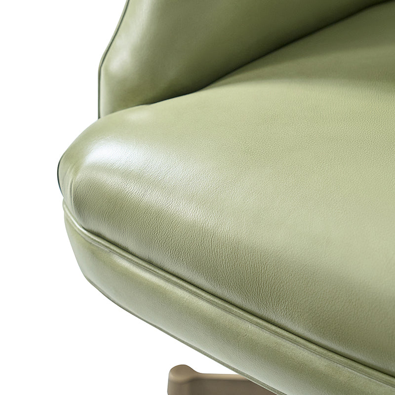 Adrian Hand-Rubbed Oil-Wax Leather Wingback Office Chair - Image 31