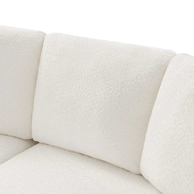 Aeris Modern Curved Sectional Couch Living Room Collection - Image 4