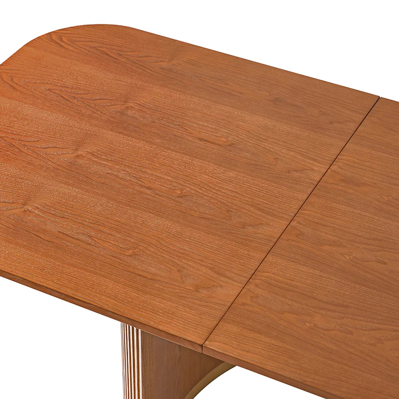 American Modern Fluted Space Saving Table and Chairs & Storage Cabinet Sets (Optional Types) - Image 15