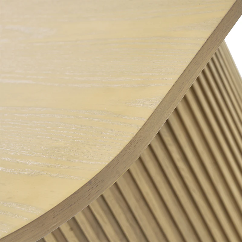 American Modern Fluted Space Saving Table and Chairs & Storage Cabinet Sets (Optional Types) - Image 39