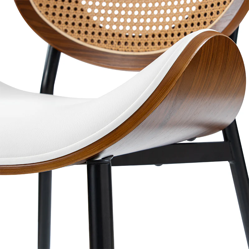 American Modern Fluted Space Saving Table and Chairs & Storage Cabinet Sets (Optional Types) - Image 48