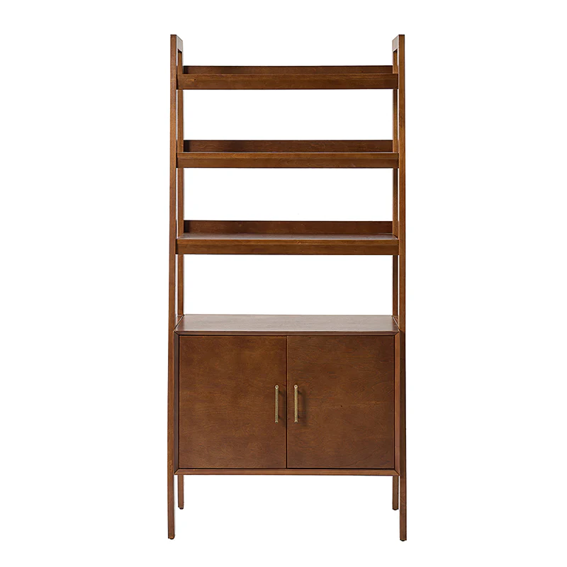 Andre 76"H x 36"W Solid Wood Ladder Bookcase - Image 12