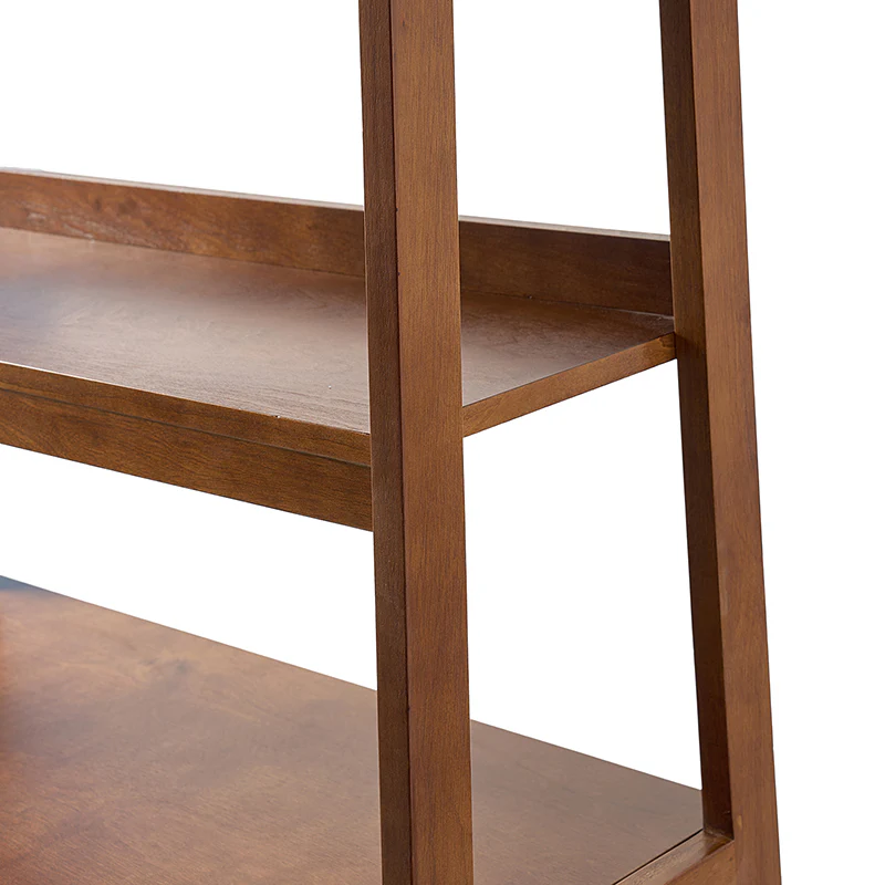 Andre 76"H x 36"W Solid Wood Ladder Bookcase - Image 15