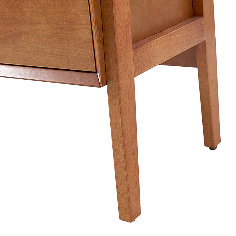Andre 76"H x 36"W Solid Wood Ladder Bookcase - Image 8