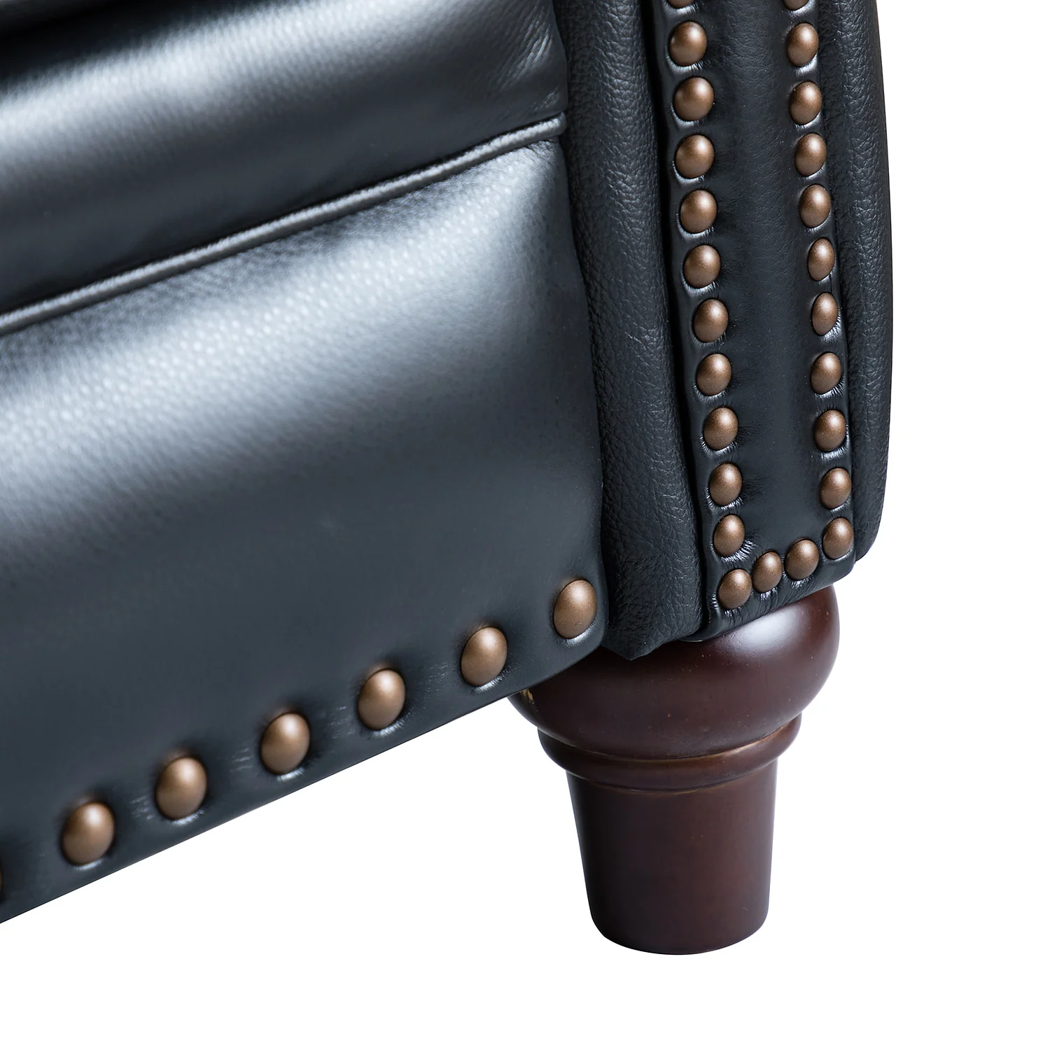 Annabelle Genuine Leather Recliner Chair(Optional Types) - Image 100