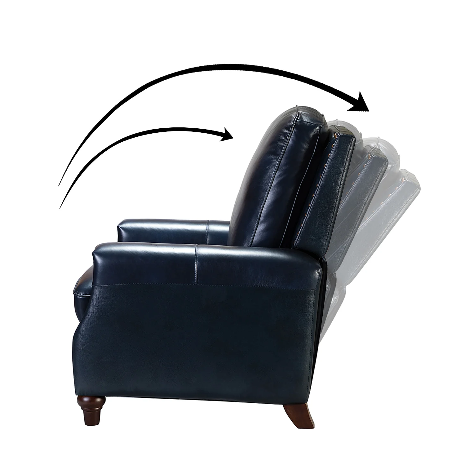 Annabelle Genuine Leather Recliner Chair(Optional Types) - Image 106