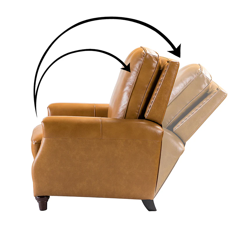 Annabelle Genuine Leather Recliner Chair(Optional Types) - Image 21