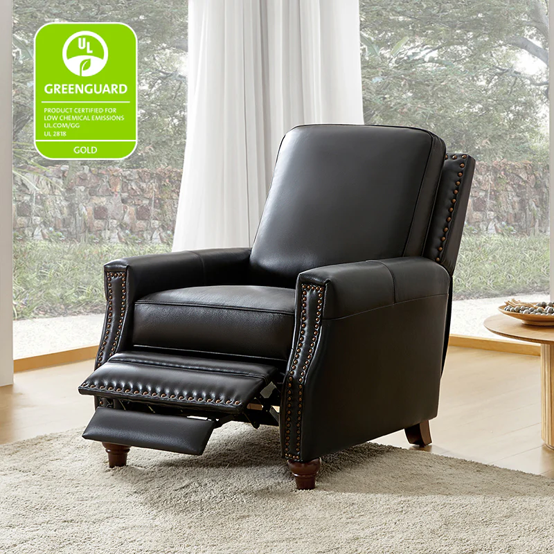 Annabelle Genuine Leather Recliner Chair(Optional Types) - Image 25