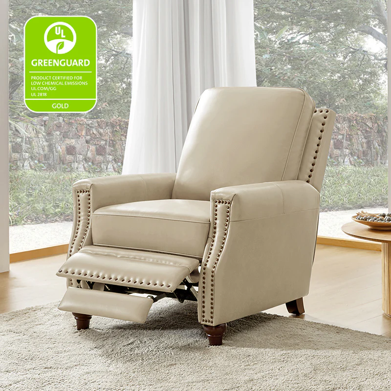 Annabelle Genuine Leather Recliner Chair(Optional Types) - Image 33