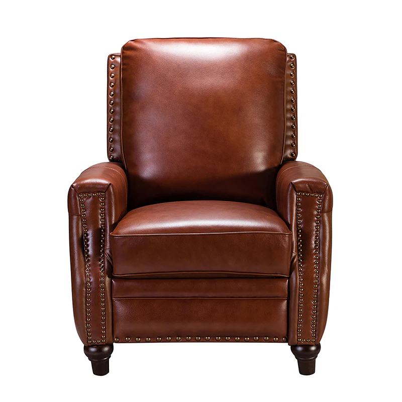 Annabelle Genuine Leather Recliner Chair(Optional Types) - Image 4