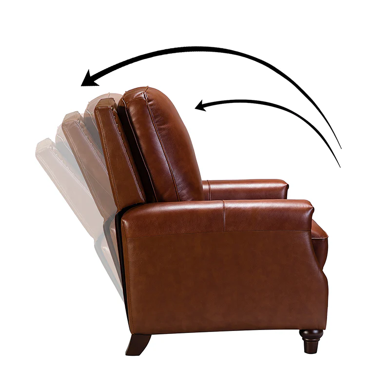Annabelle Genuine Leather Recliner Chair(Optional Types) - Image 6