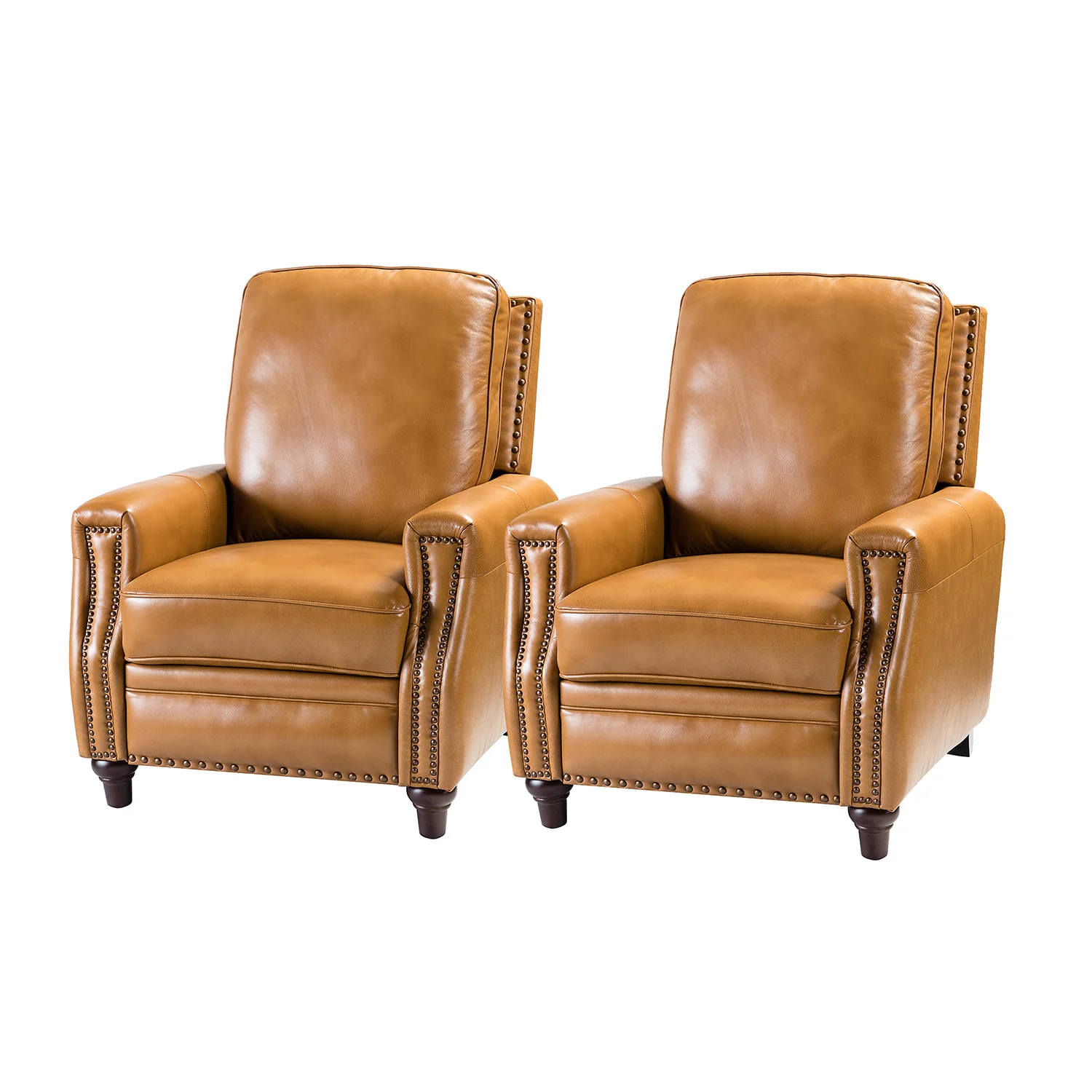 Annabelle Genuine Leather Recliner Chair(Optional Types) - Image 68