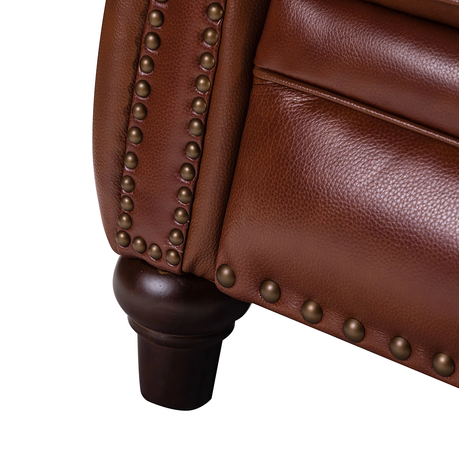 Annabelle Genuine Leather Recliner Chair(Optional Types) - Image 88