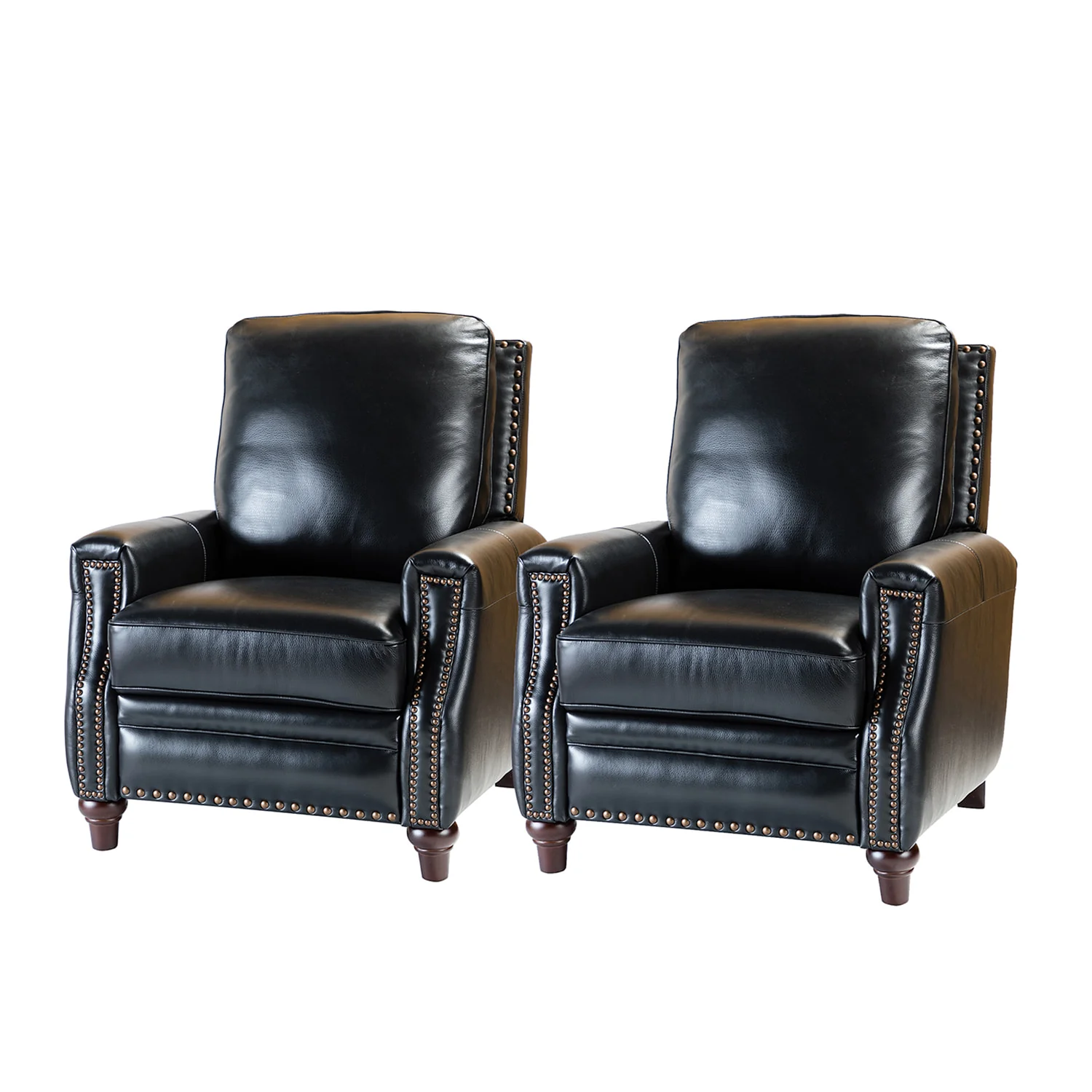 Annabelle Genuine Leather Recliner Chair(Optional Types) - Image 92