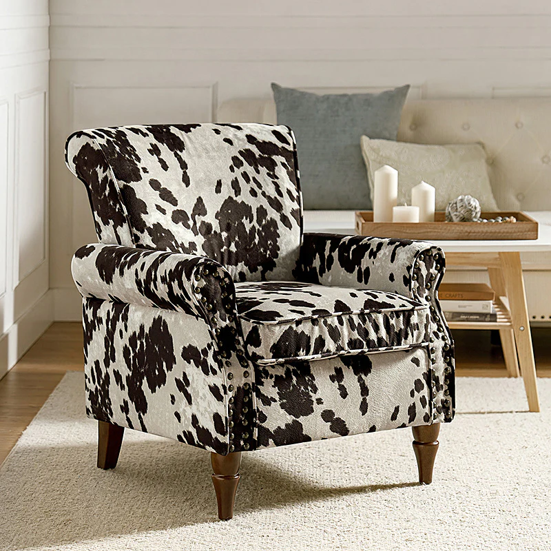 Artemisa Modern Floral Pattern Upholstered Armchair - Image 17