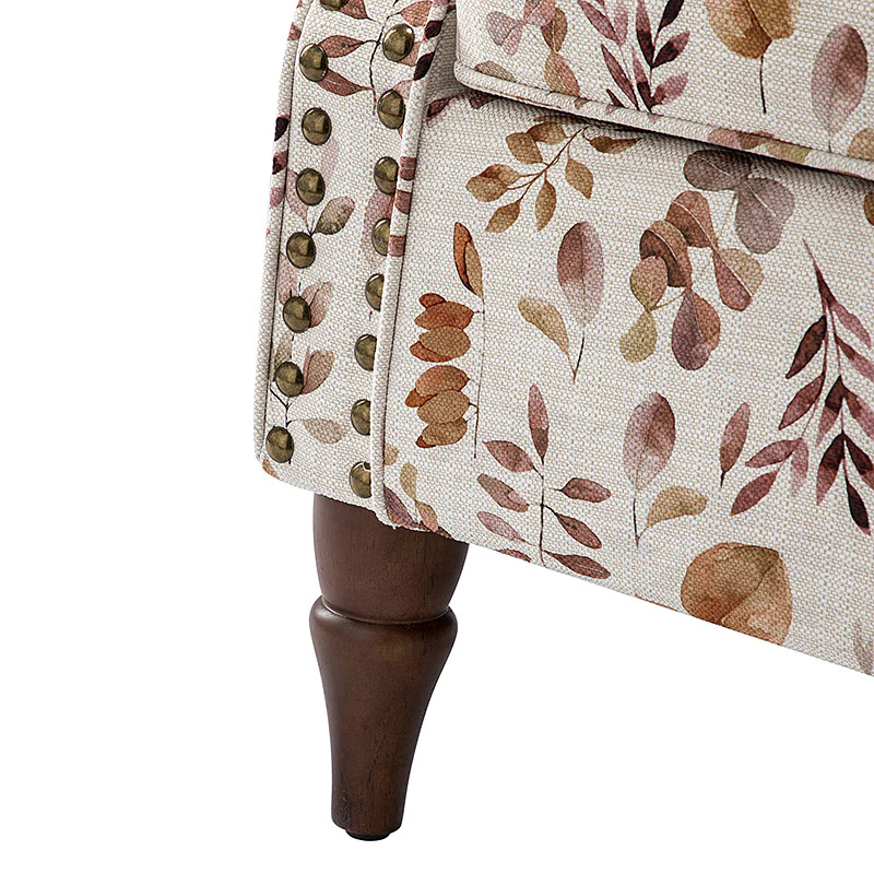 Artemisa Modern Floral Pattern Upholstered Armchair - Image 32