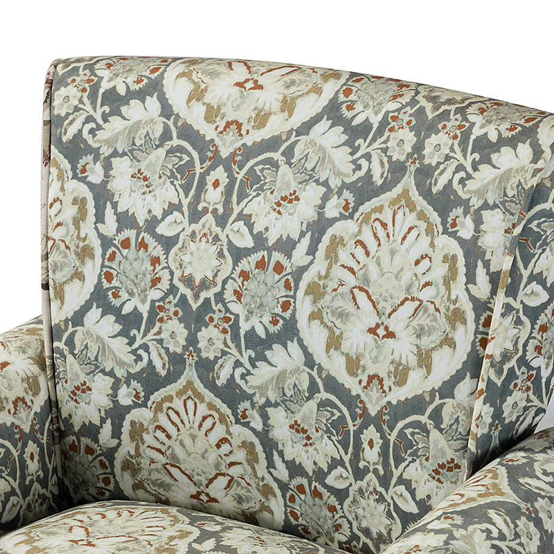 Artemisa Modern Floral Pattern Upholstered Armchair - Image 47