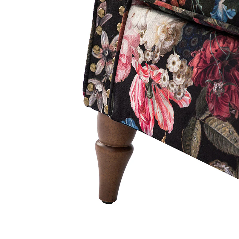 Artemisa Modern Floral Pattern Upholstered Armchair - Image 55