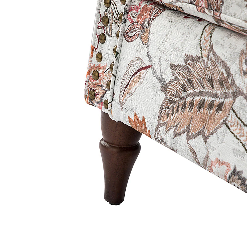 Artemisa Modern Floral Pattern Upholstered Armchair - Image 64